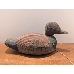 Early Duck Decoy Pull Toy Handmade